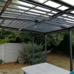 Aménagement de pergola avec fermeture loggia en PVC Saverne